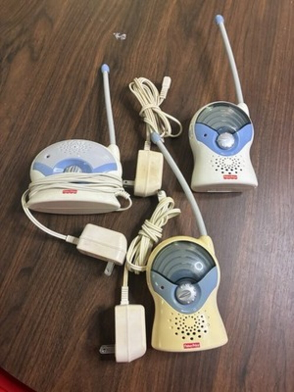 VTG Fisher-Price Sounds 'n Lights Baby Monitor & 2  Receivers- Tested & Works